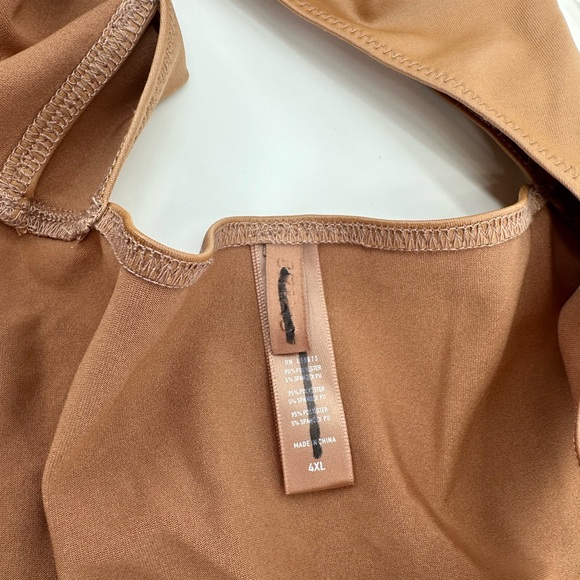 SKIMS- cut out monokini backless- coco rum color - Picture 6 of 6